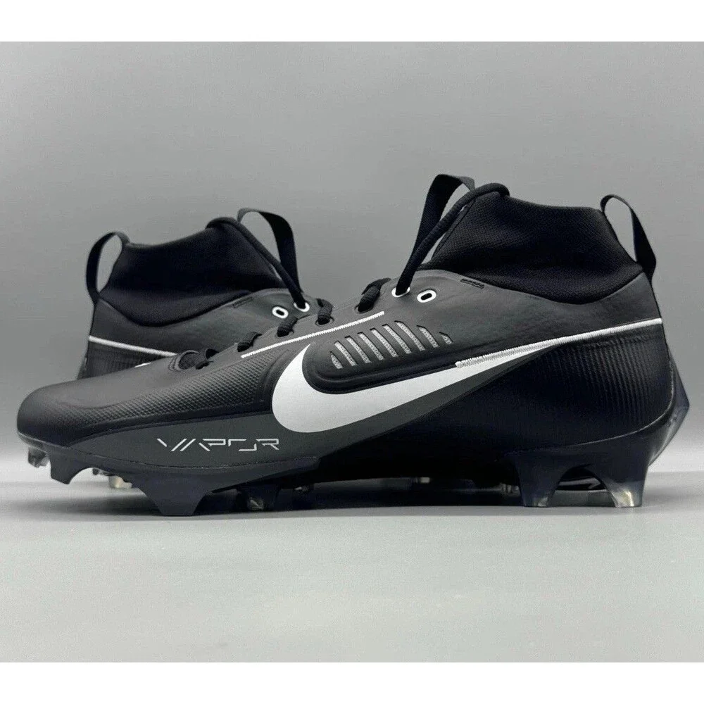New Men's Nike Vapor Edge Pro 360 2 Black Football Cleats DA5456-010 US Size 15